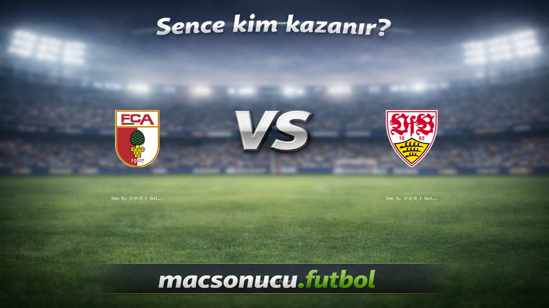 FC Augsburg - VfB Stuttgart maç görseli