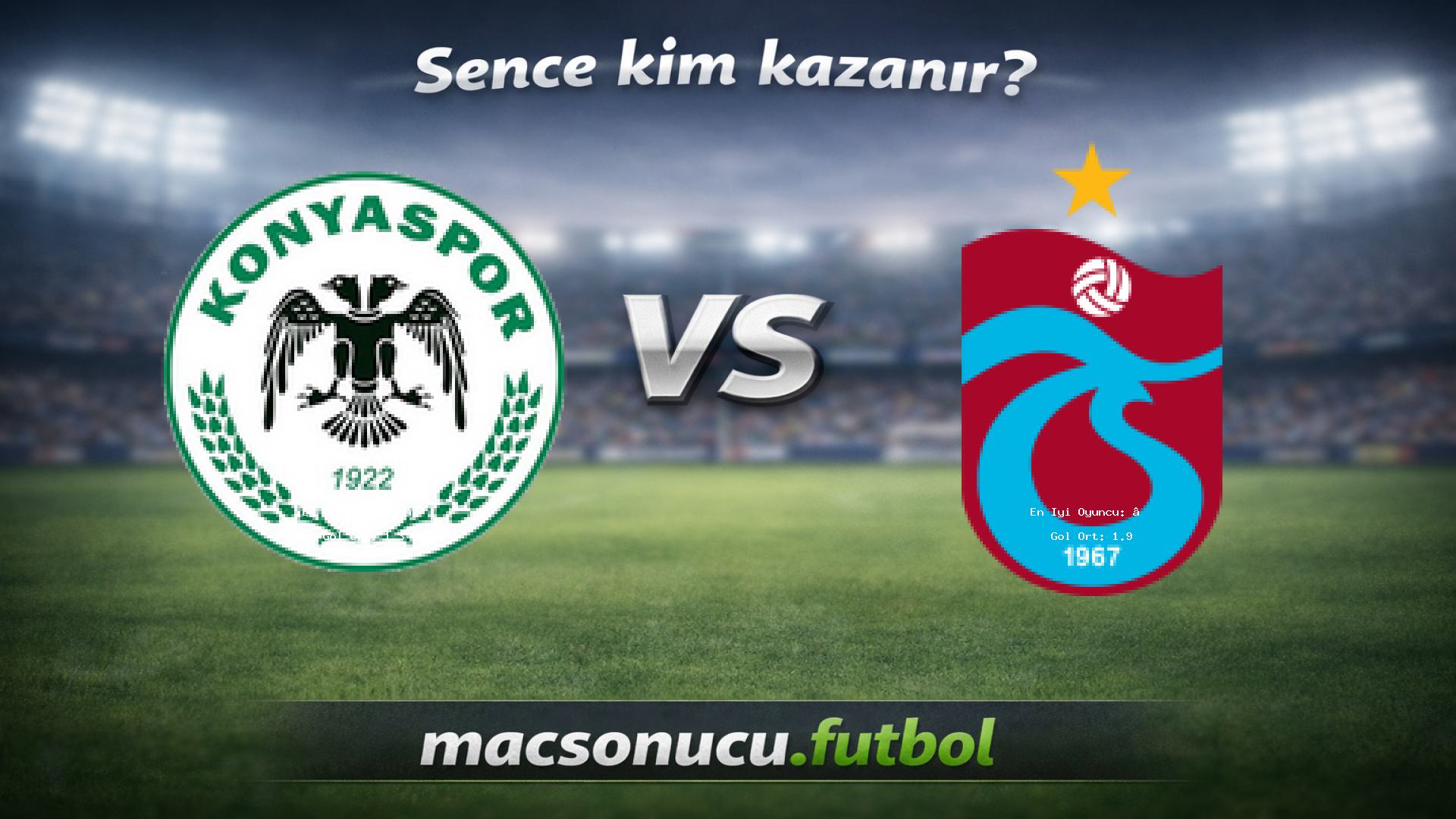 Konyaspor - Trabzonspor maç görseli